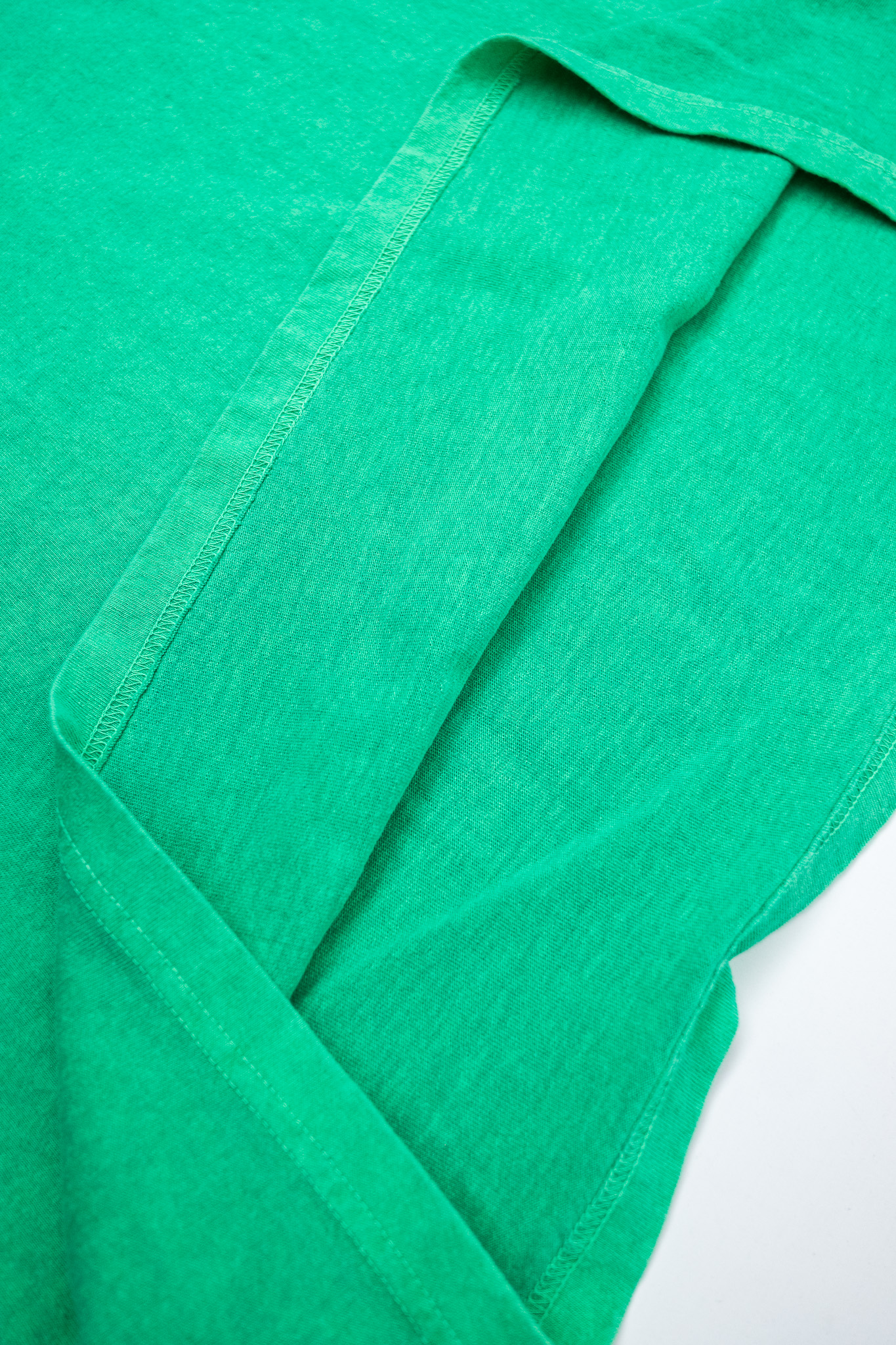 Good On - S/S Crewneck Tee Pigment Kelly - 5