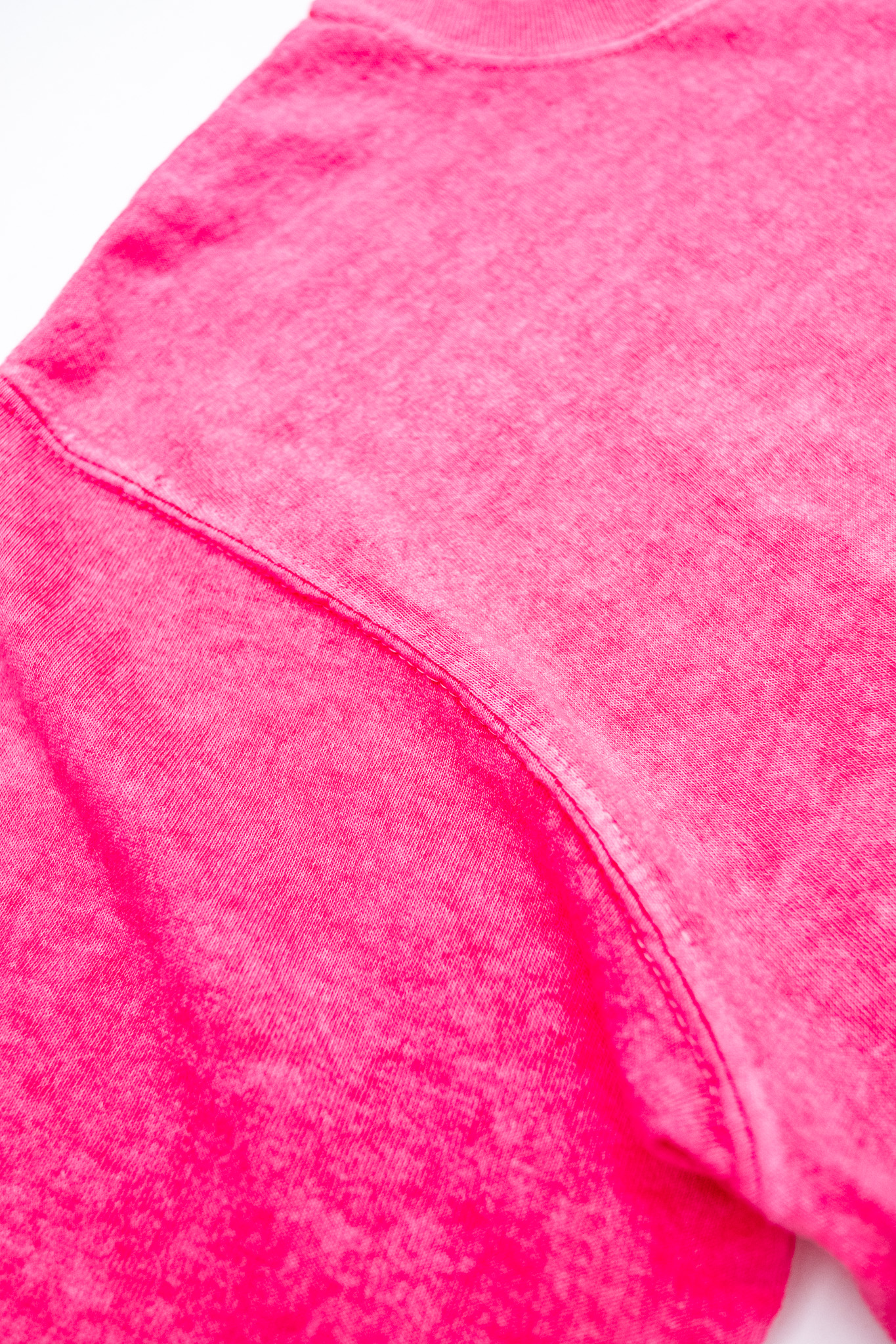 Good On - S/S Crewneck Tee Pigment Cherry - 3