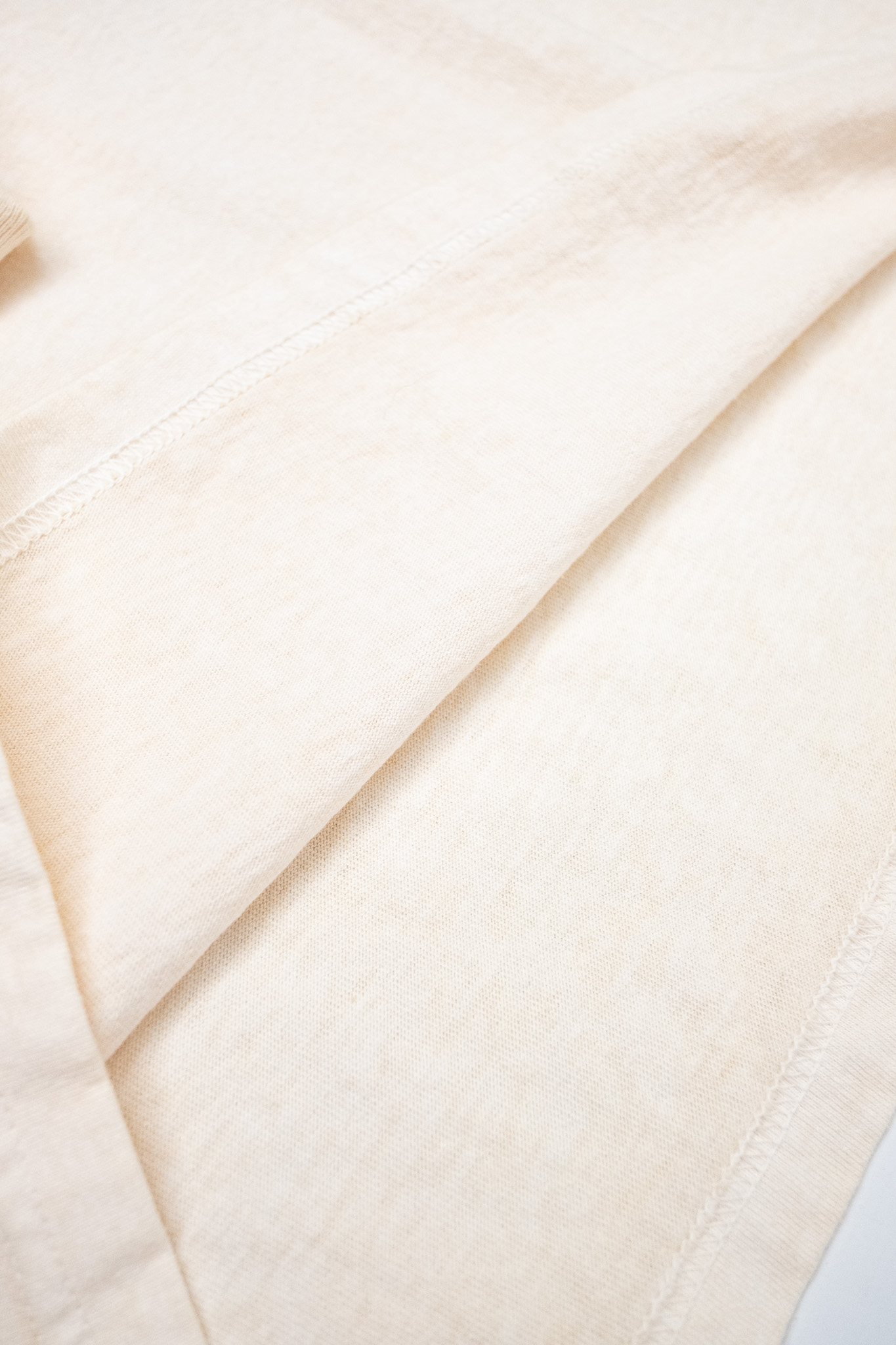 Good On - L/S Crewneck Tee Pigment Natural - 7