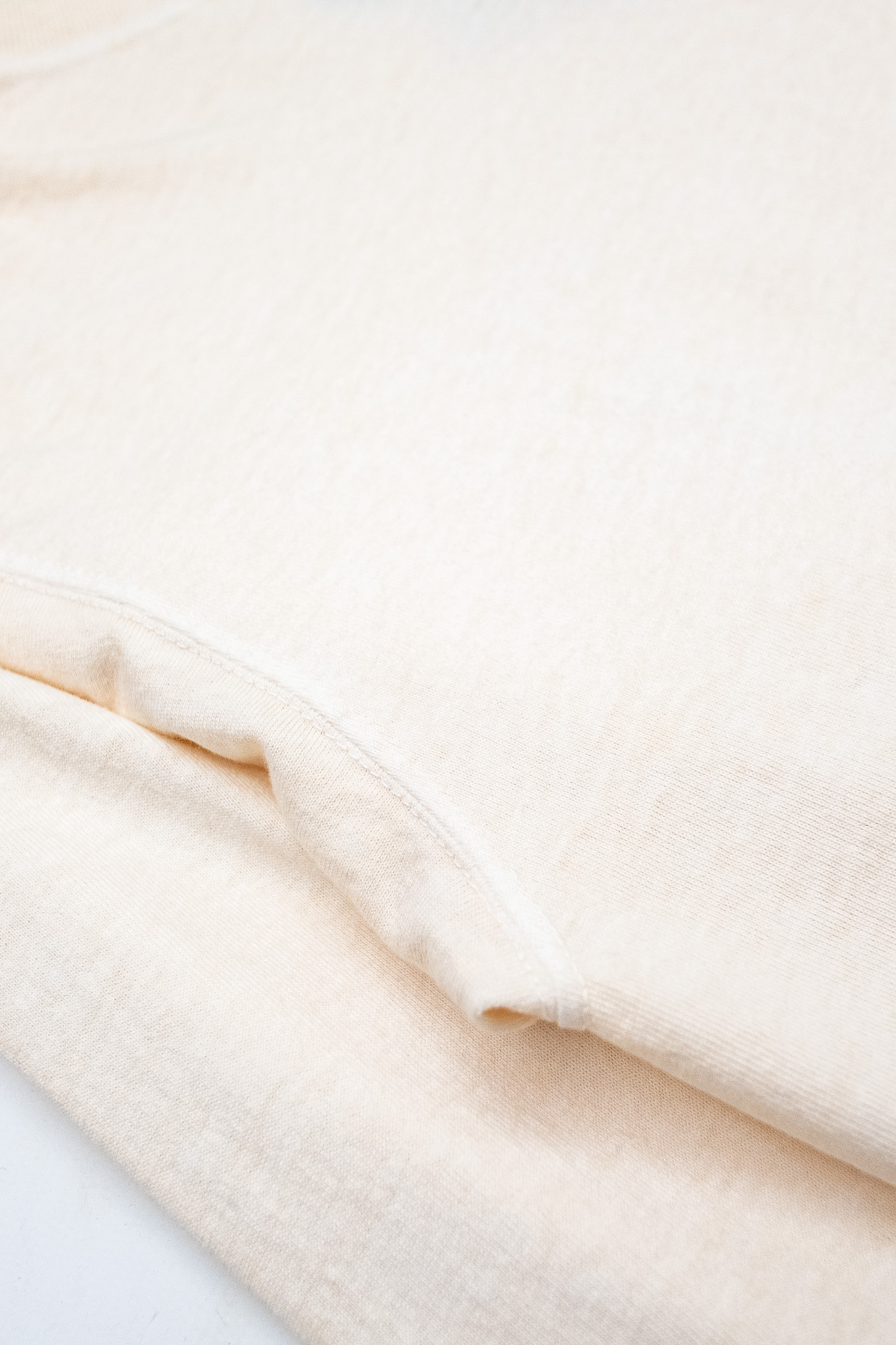 Good On - L/S Crewneck Tee Pigment Natural - 6
