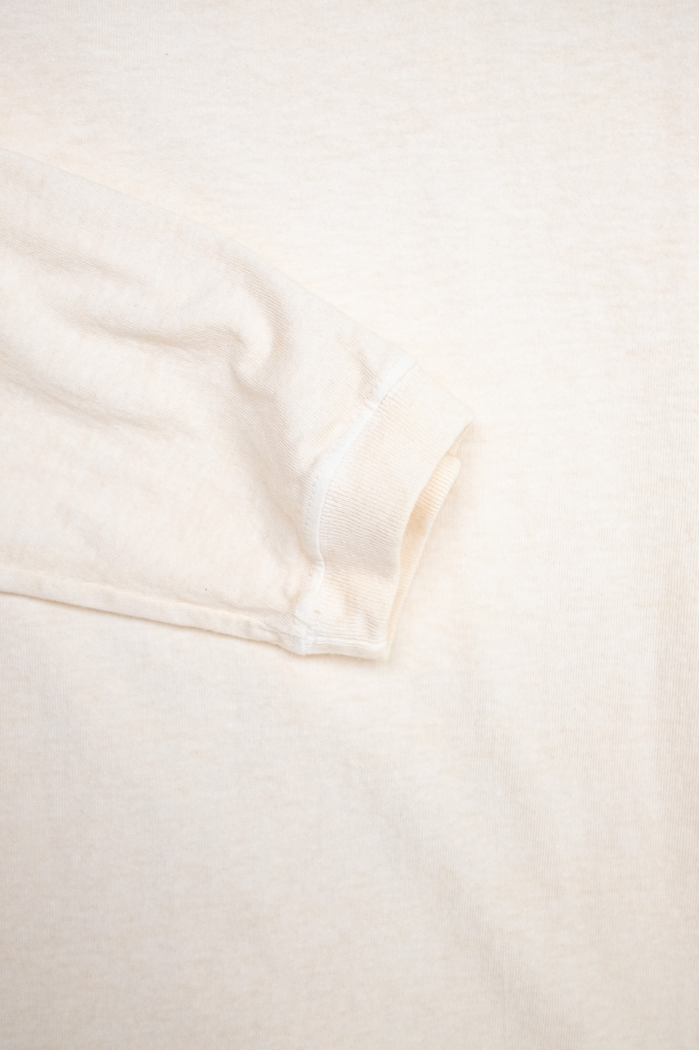 Good On - L/S Crewneck Tee Pigment Natural - 5