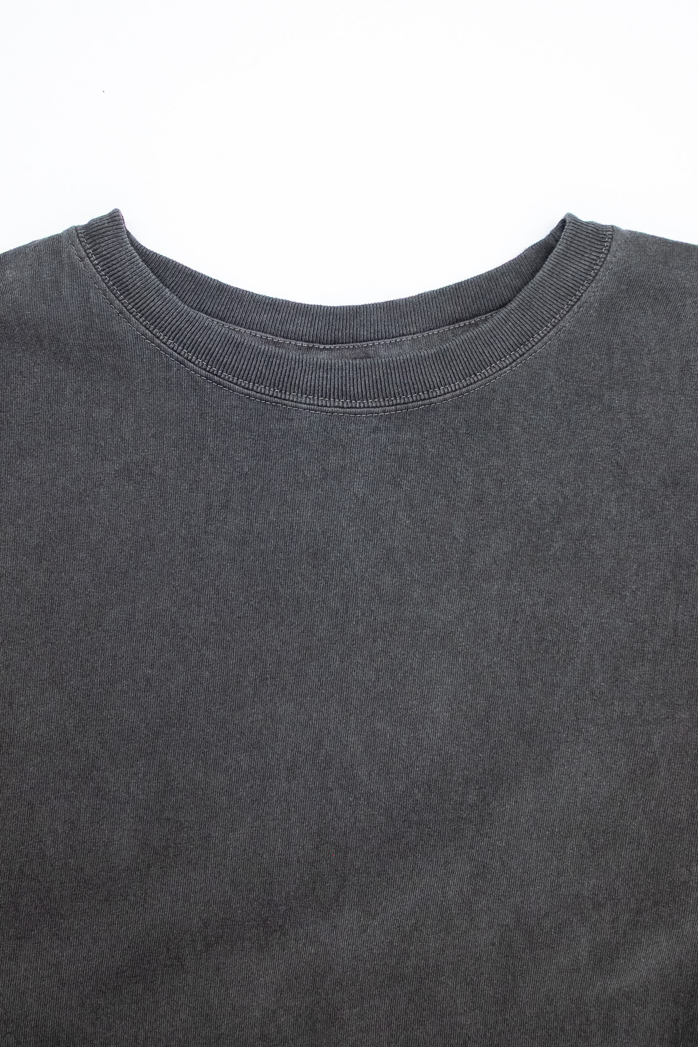 Good On - L/S Crewneck Tee Pigment Black - 3