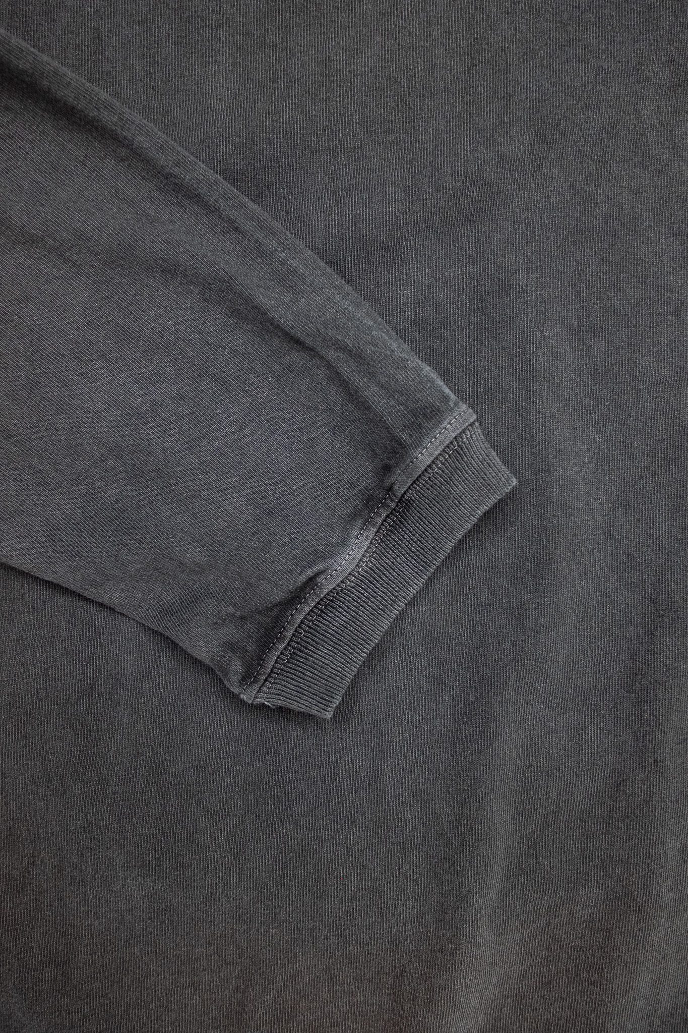 Good On - L/S Crewneck Tee Pigment Black - 5