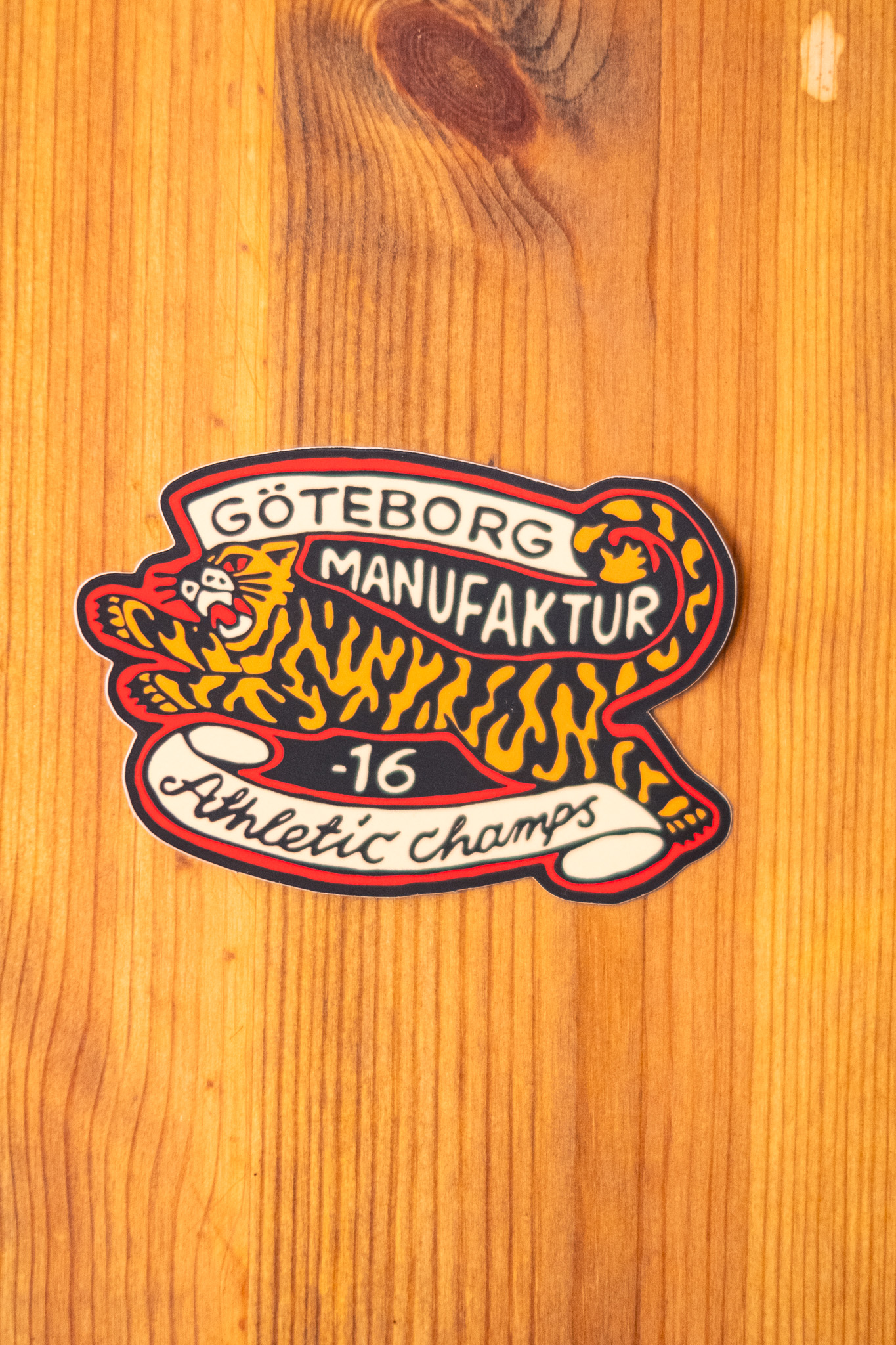 Göteborg Manufaktur - Athletic Champs Sticker 3-Pack - 3