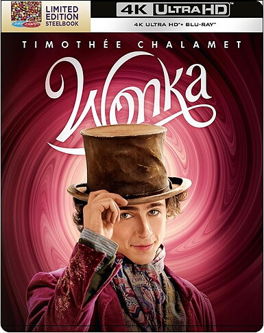 Wonka - Limited Edition Steelbook (BLU-RAY 4K ULTRA HD + BLU-RAY)