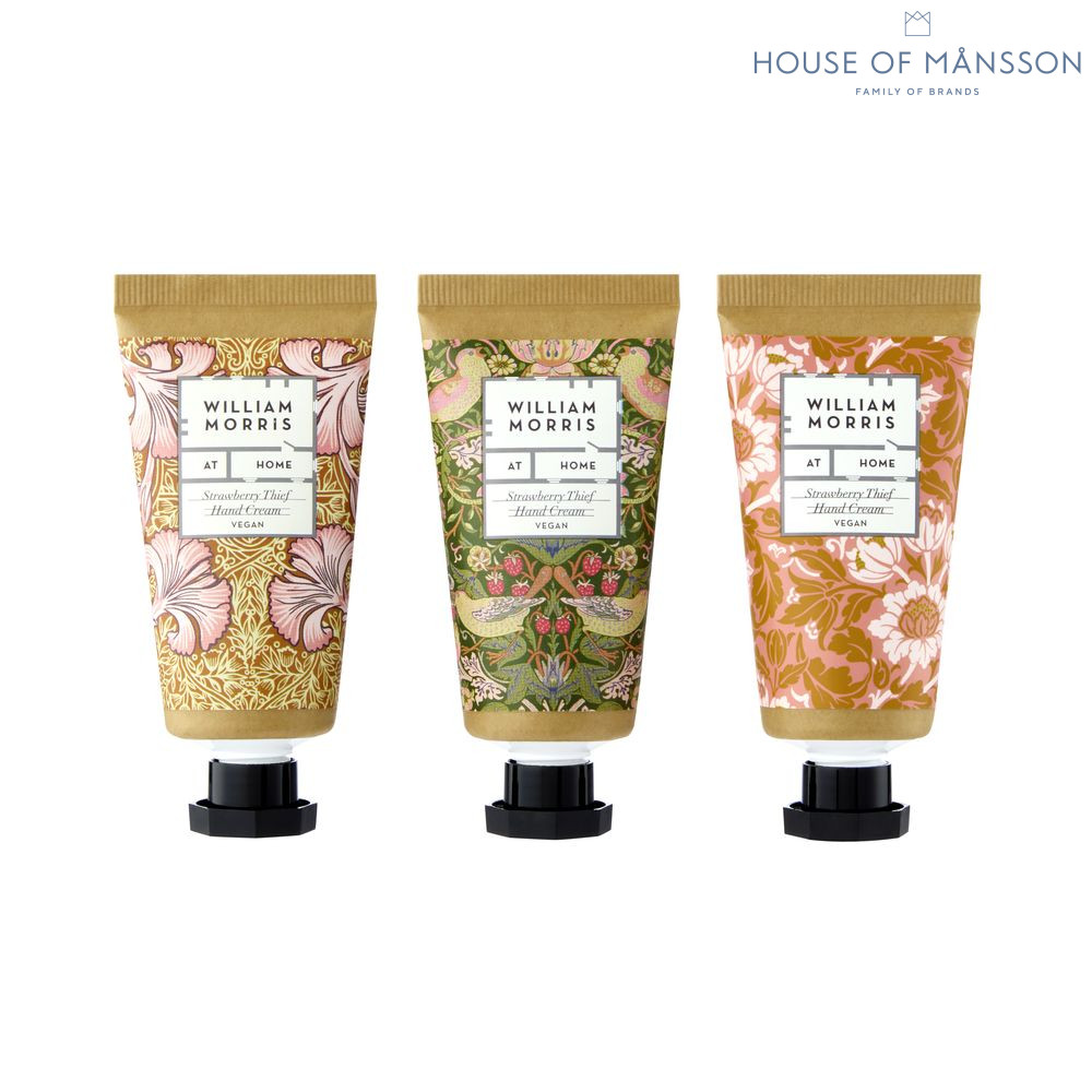 William Morris Hand Cream Collection 3x 30 ml The Voyager - 2