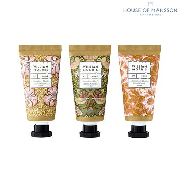 William Morris Hand Cream Collection 3x 30 ml The Voyager