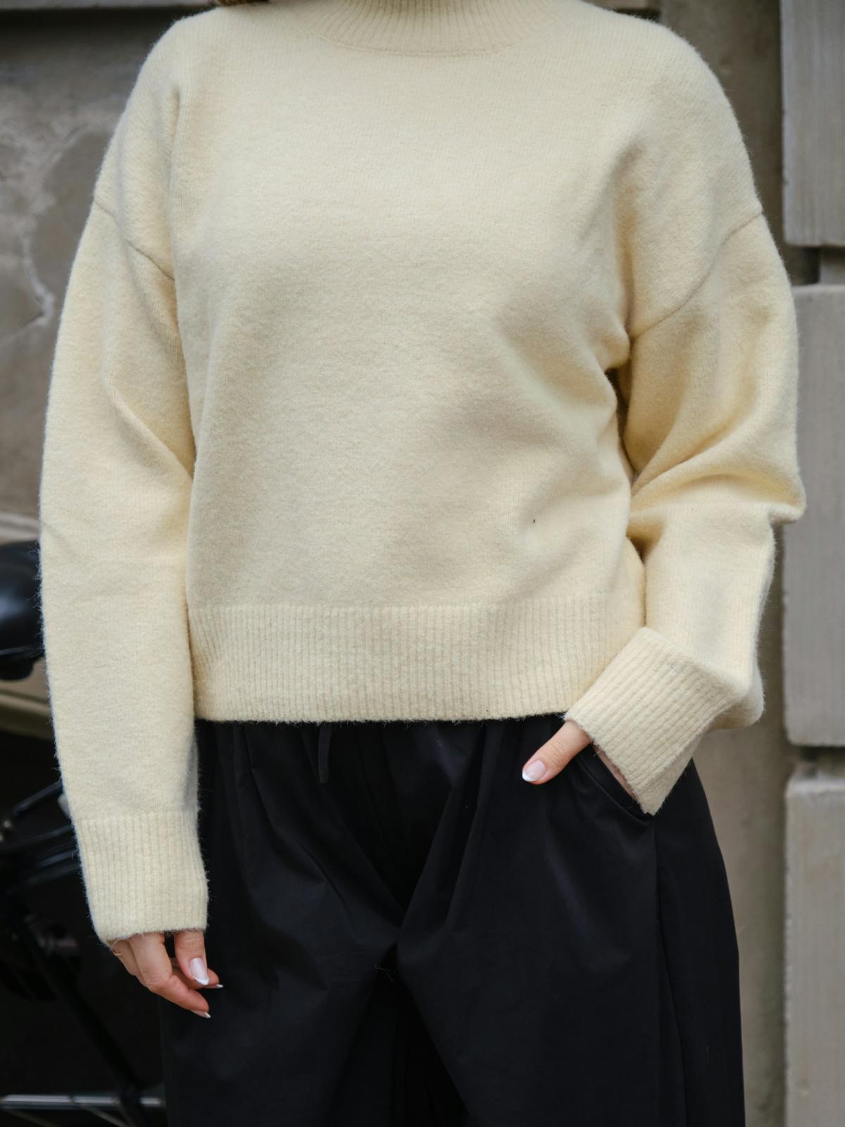 Neo Noir Paulina Knit , Butter Yellow - 7