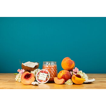 Greenleaf Coco Peach Doftljus