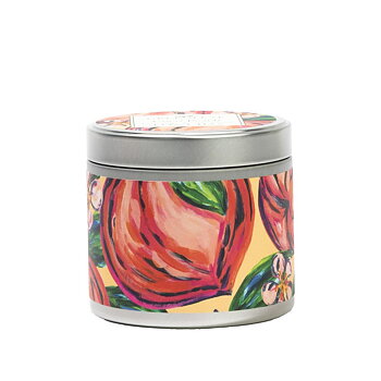Greenleaf Coco Peach Doftljus Tin