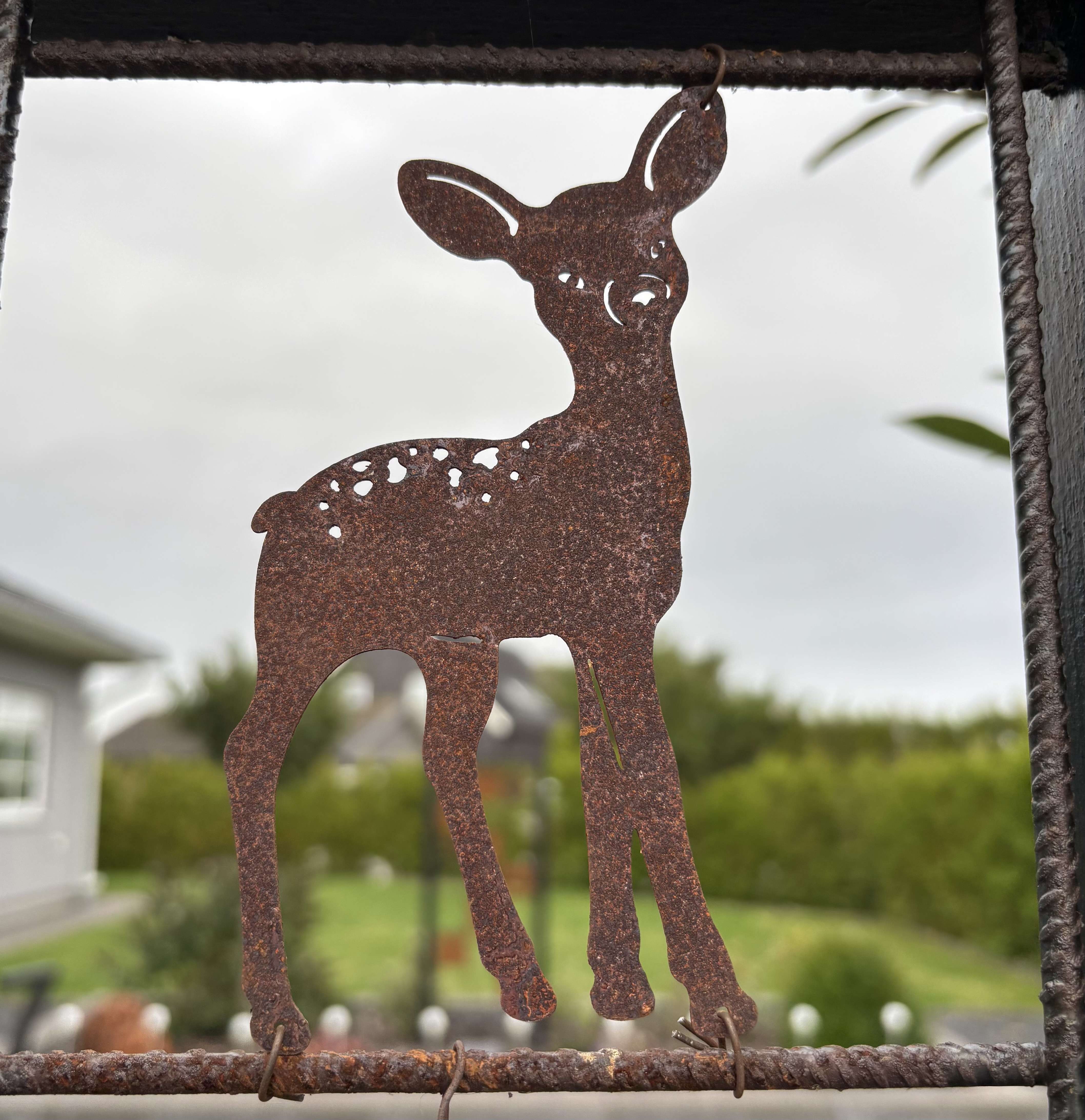 Bambi Deer - Figure with steel wire for reinforcement mesh
