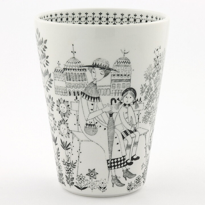 ライヤ・ウオシッキネン  Emiliaシリーズ  コーン型のベース  Vase  (15cm)  1959年 (3)