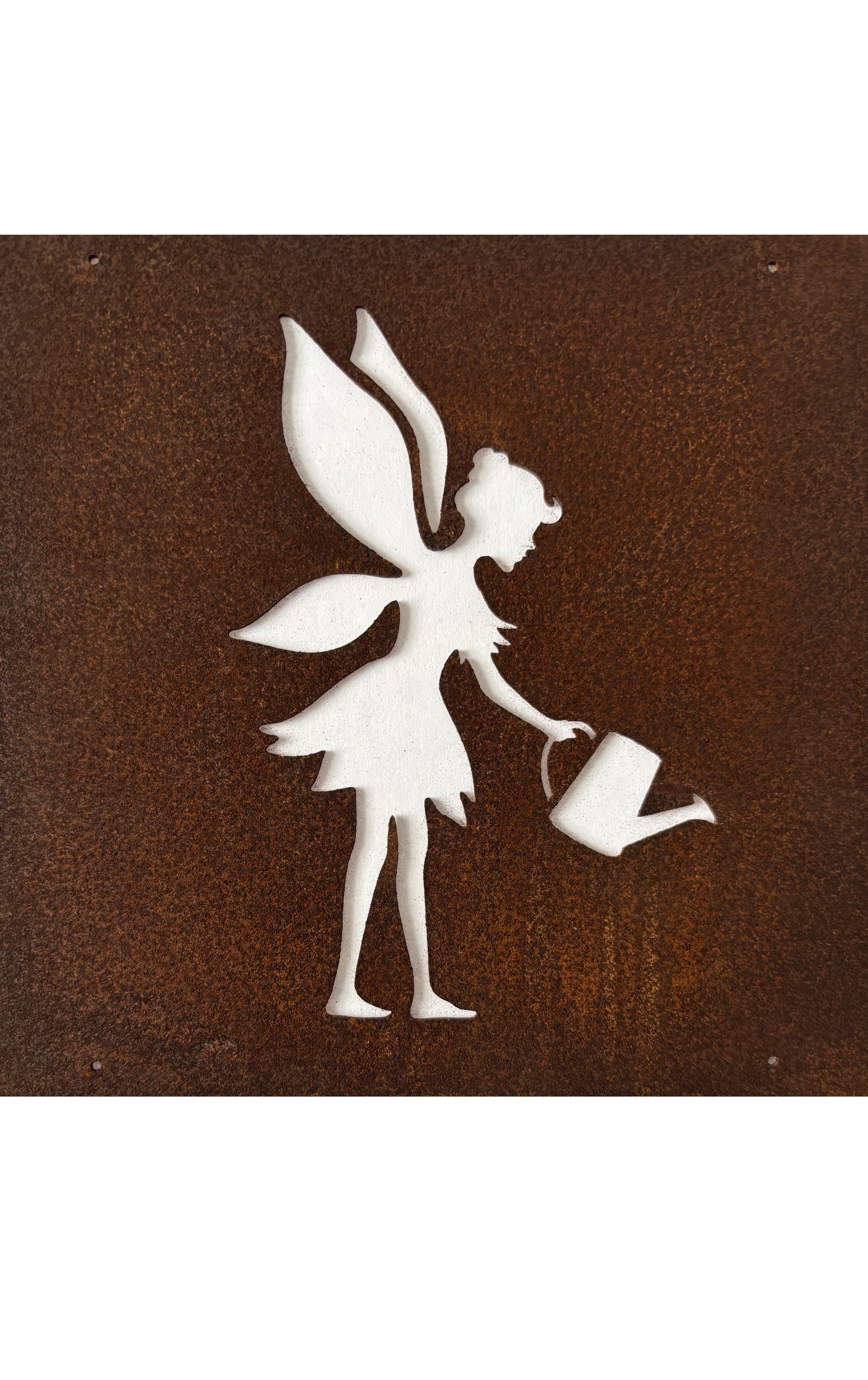 Sign Fairy with watering can for reinforcement mesh