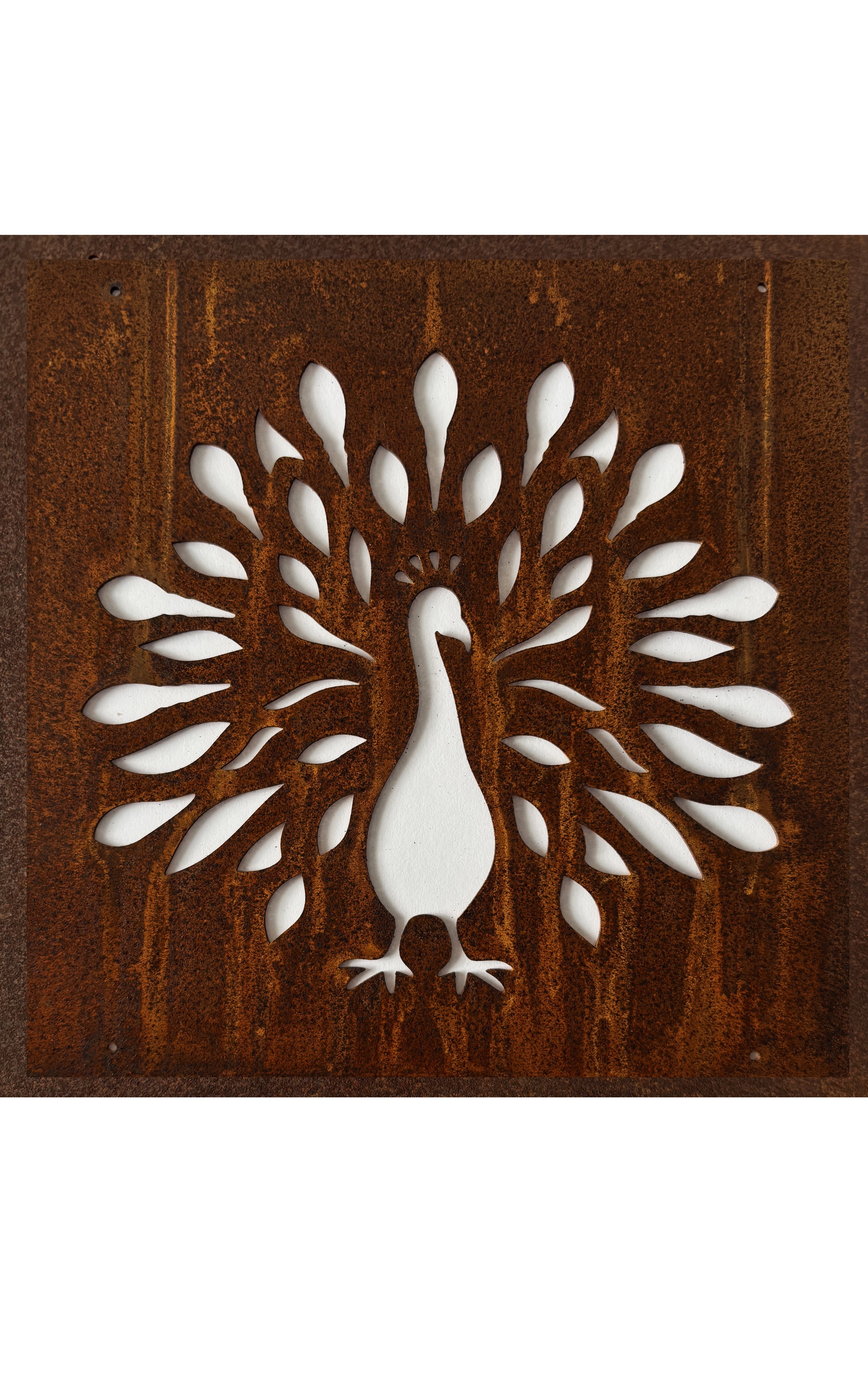 Sign Peacock for reinforcement mesh