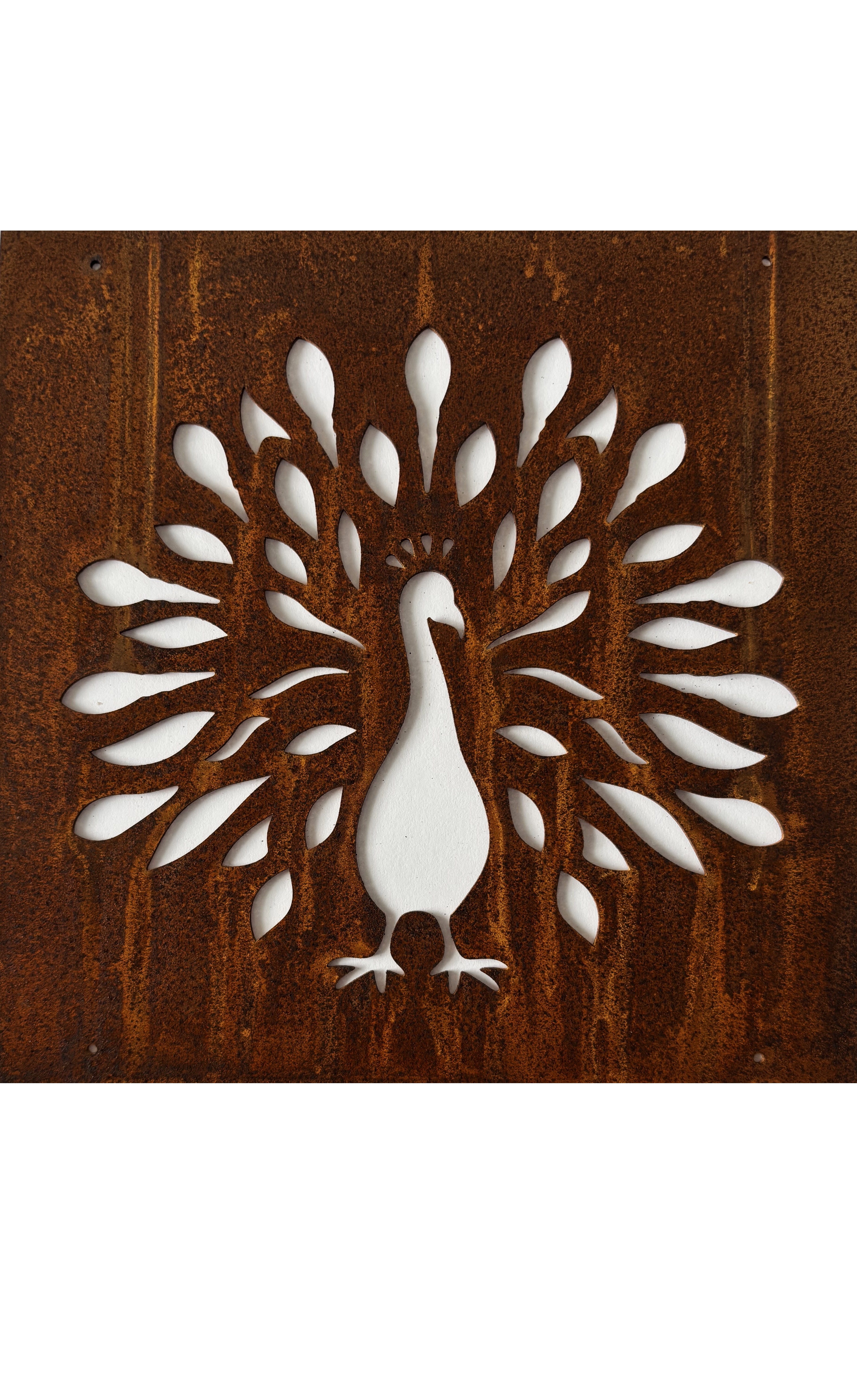 Sign Peacock for reinforcement mesh - 2