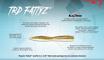 ZMAN TRD FattyZ™ - Coppertreuse - 8Pack