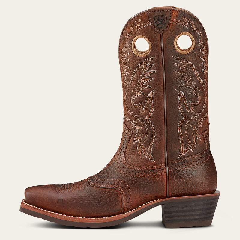 Heritage Roughstock Square Toe Western Boot - 5