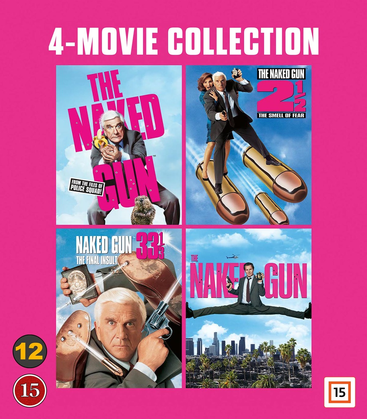 The Naked Gun - 4 Movie Collection(Blu-ray)