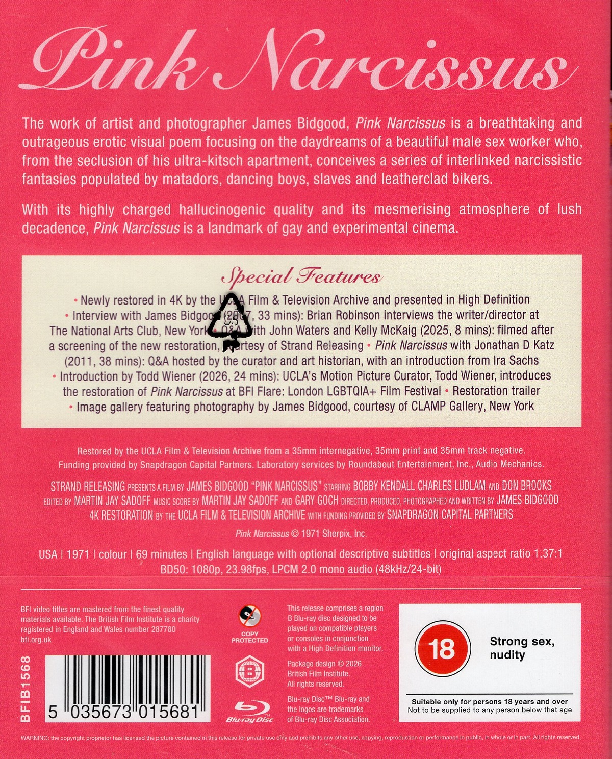  Pink Narcissus (Limited Edition) (ej svensk text) (Blu-ray) - 2