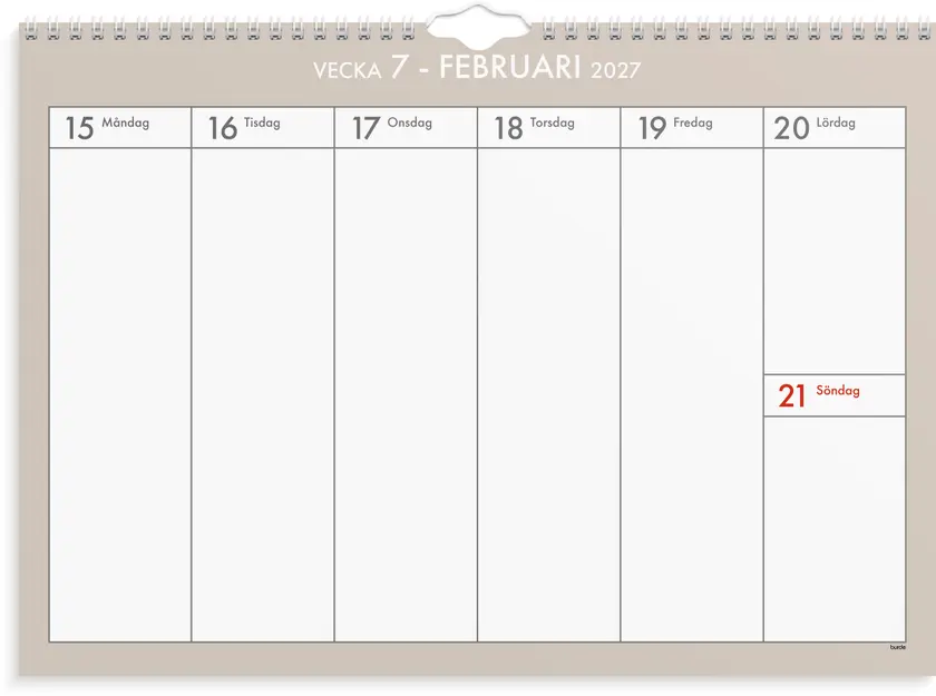 Veckoplan 26/27 - 5