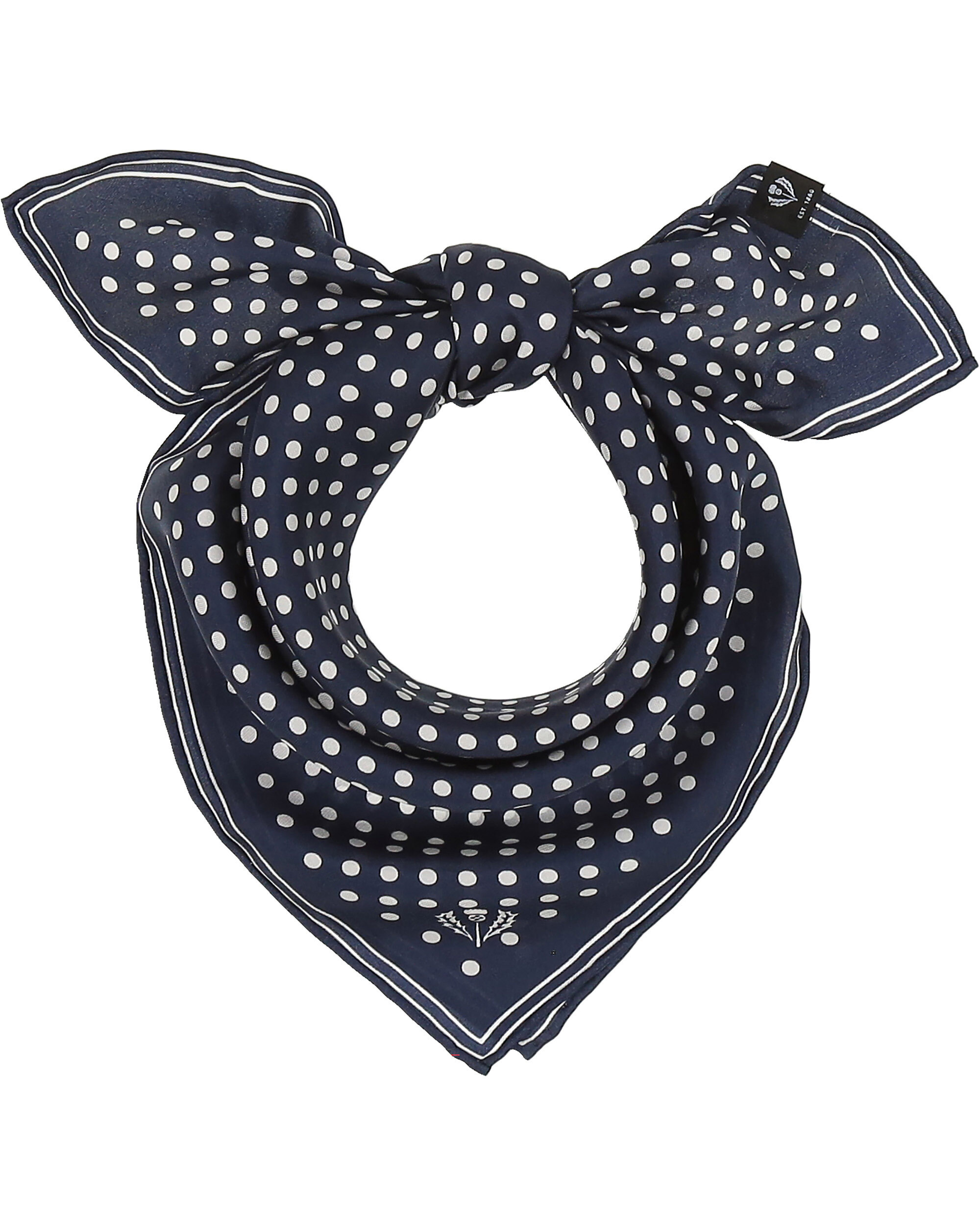 Prickig sidenscarf 51x51cm  säljs på Hospitalsgatan - 3