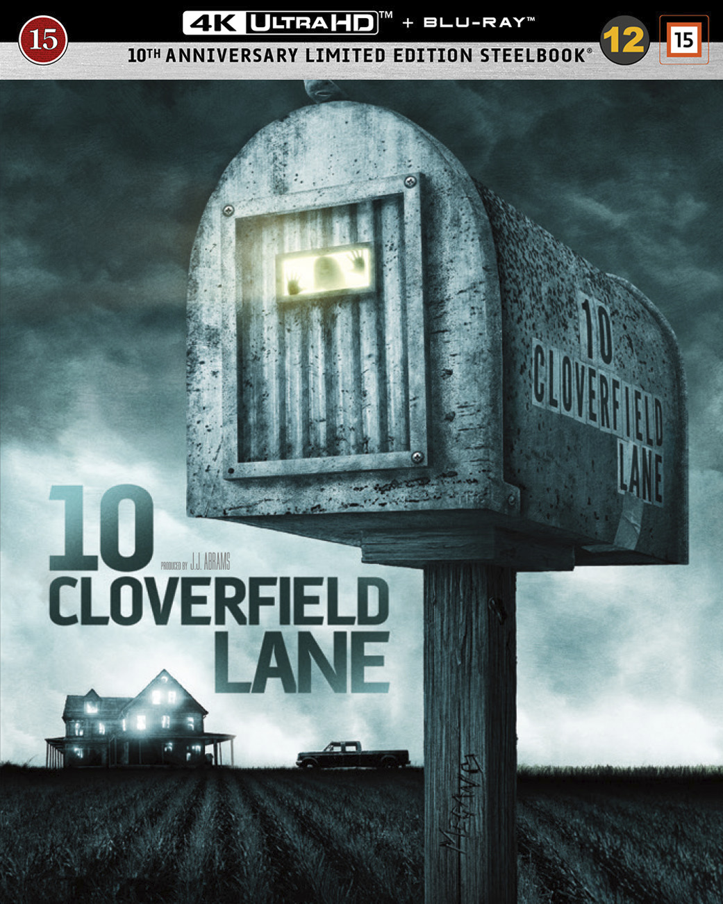 10 Cloverfield Lane (Limited Edition Steelbook) (4K Ultra HD + Blu-ray)