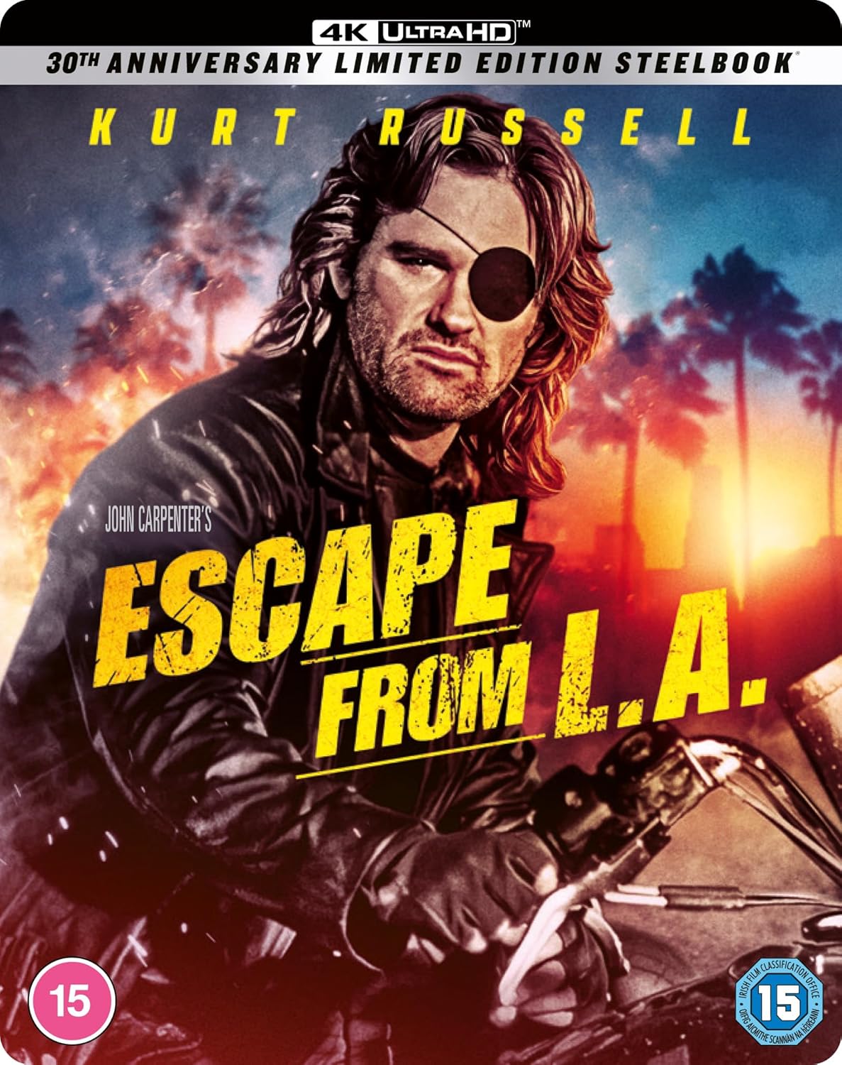 Escape From L.A. (Limited Edition Steelbook) (ej svensk text) (4 K Ultra HD)