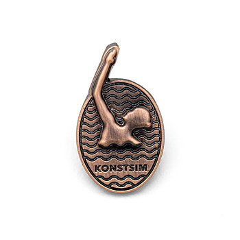 Artistic swimming Pin 1 Brons