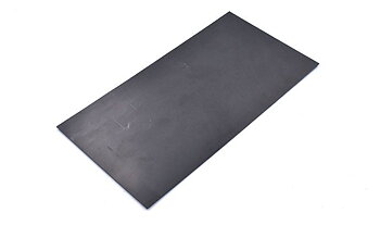 Micarta Jet black 1,5 mm Large