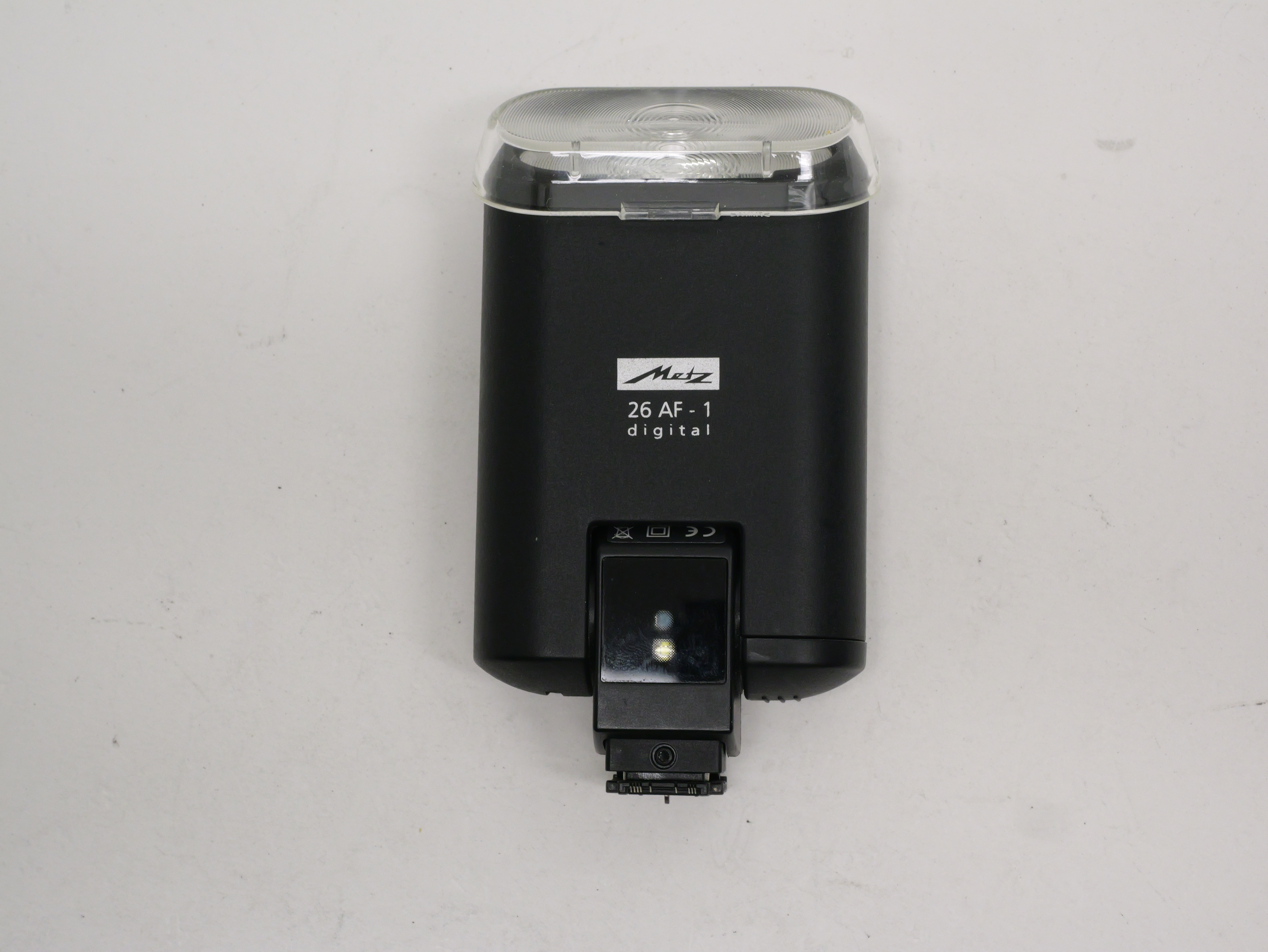 Beg. blixt Metz Mecablitz 26 AF-1 for Sony