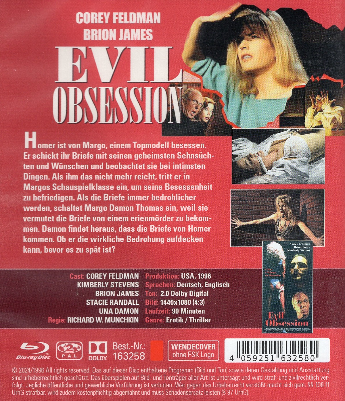 Evil Obsession (ej svensk text) (Blu-ray) - 2