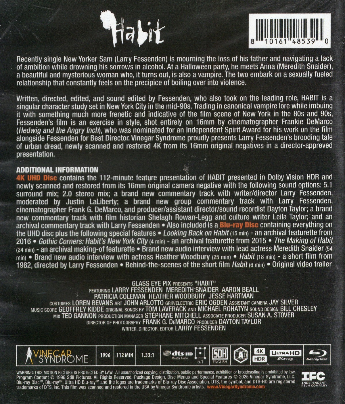 Habit (ej svensk text) (4K Ultra HD + Blu-ray) - 2