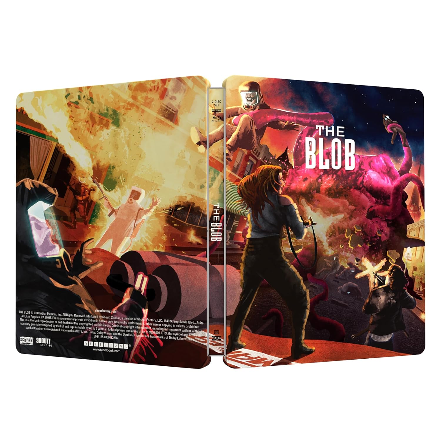 The Blob (Limited Edition Steelbook) (ej svensk text) (4K Ultra HD + Blu-ray) - 3