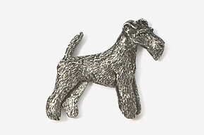Pin Foxterrier, strävhårig