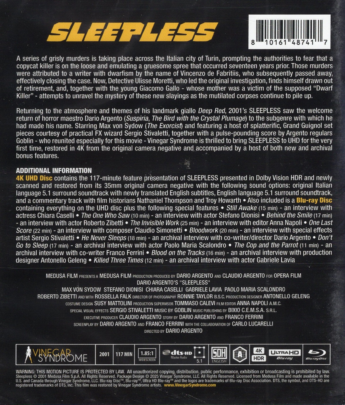 Sleepless (ej svensk text) (4K Ultra HD + Blu-ray) - 2