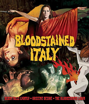 Bloodstained Italy: Obscene Desire / The Bloodstained Lawn / Death Falls Lightly (ej svensk text) (Blu-ray)