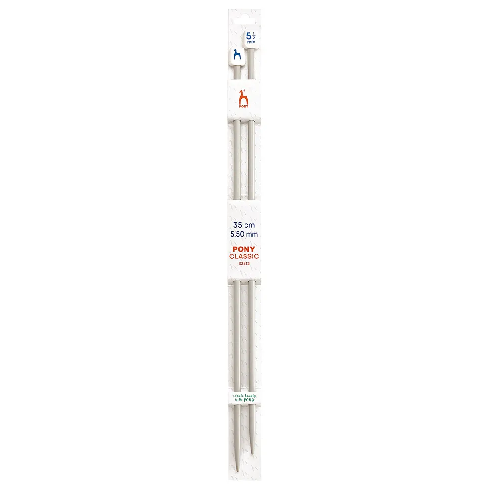 Parstickor  5,5 Pony 35 cm plast 33662