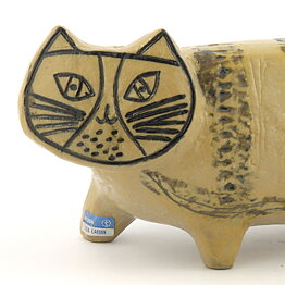 Lisa Larson (Large Zoo 1957) Captivating Cat 33/12 cm (5)