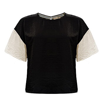 Costamani - Prato Blouse Black Whisper