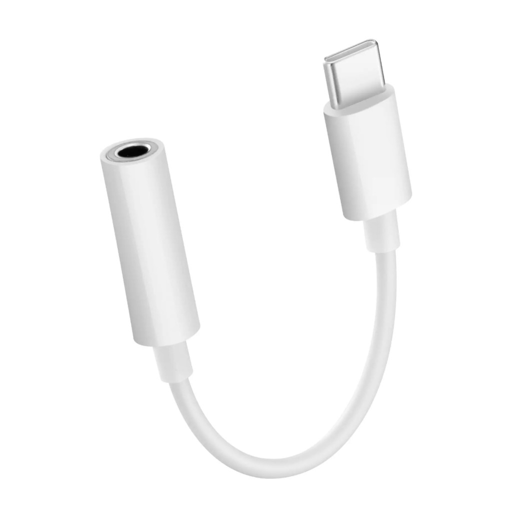 Adapter USB-C till 3.5 mm (hörlurskontakt)