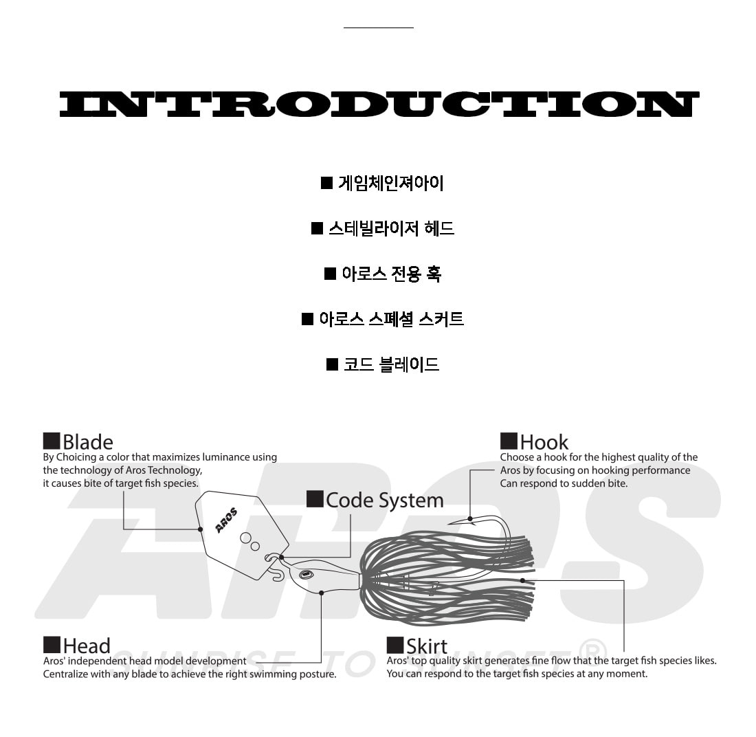Aros Fake Blade 3/8 oz - 4