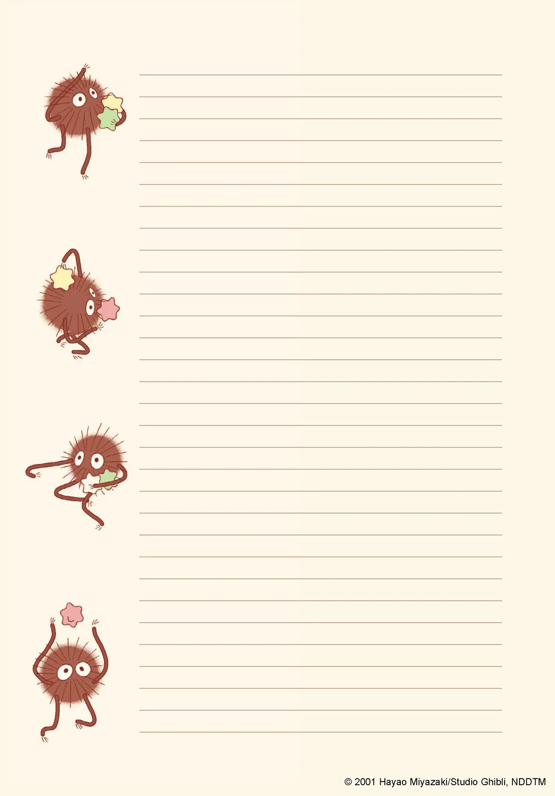 Studio Ghibli Spirited Away Stationery Set - 6