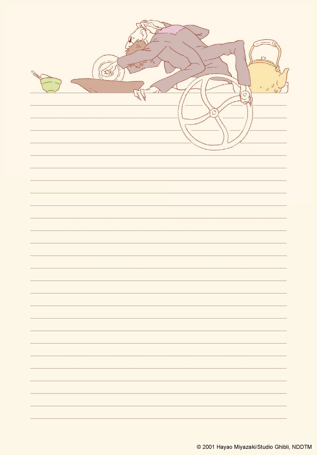 Studio Ghibli Spirited Away Stationery Set - 5