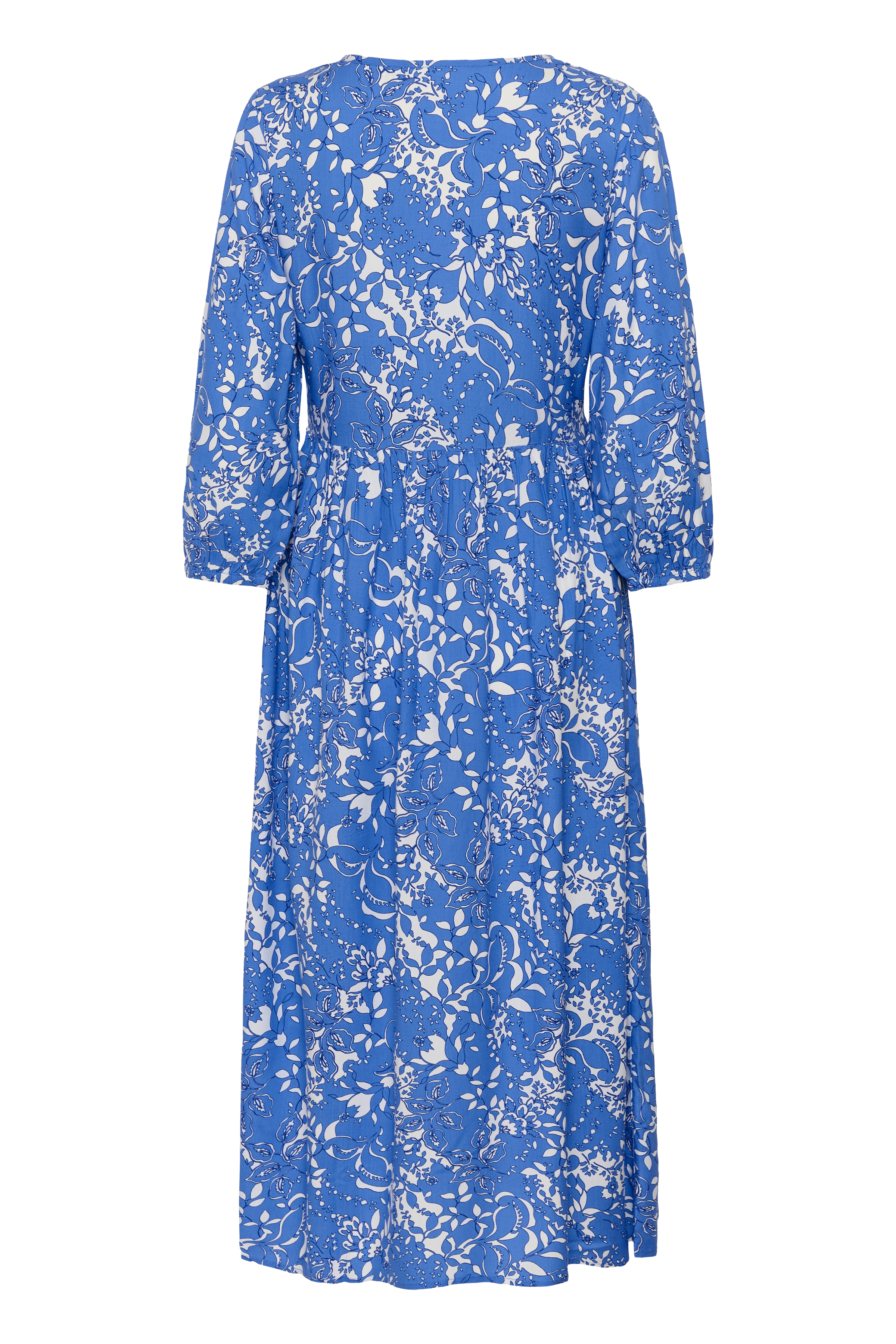 CRTiah Smock Dress Blue Toile  Mönstrad klänning - 5
