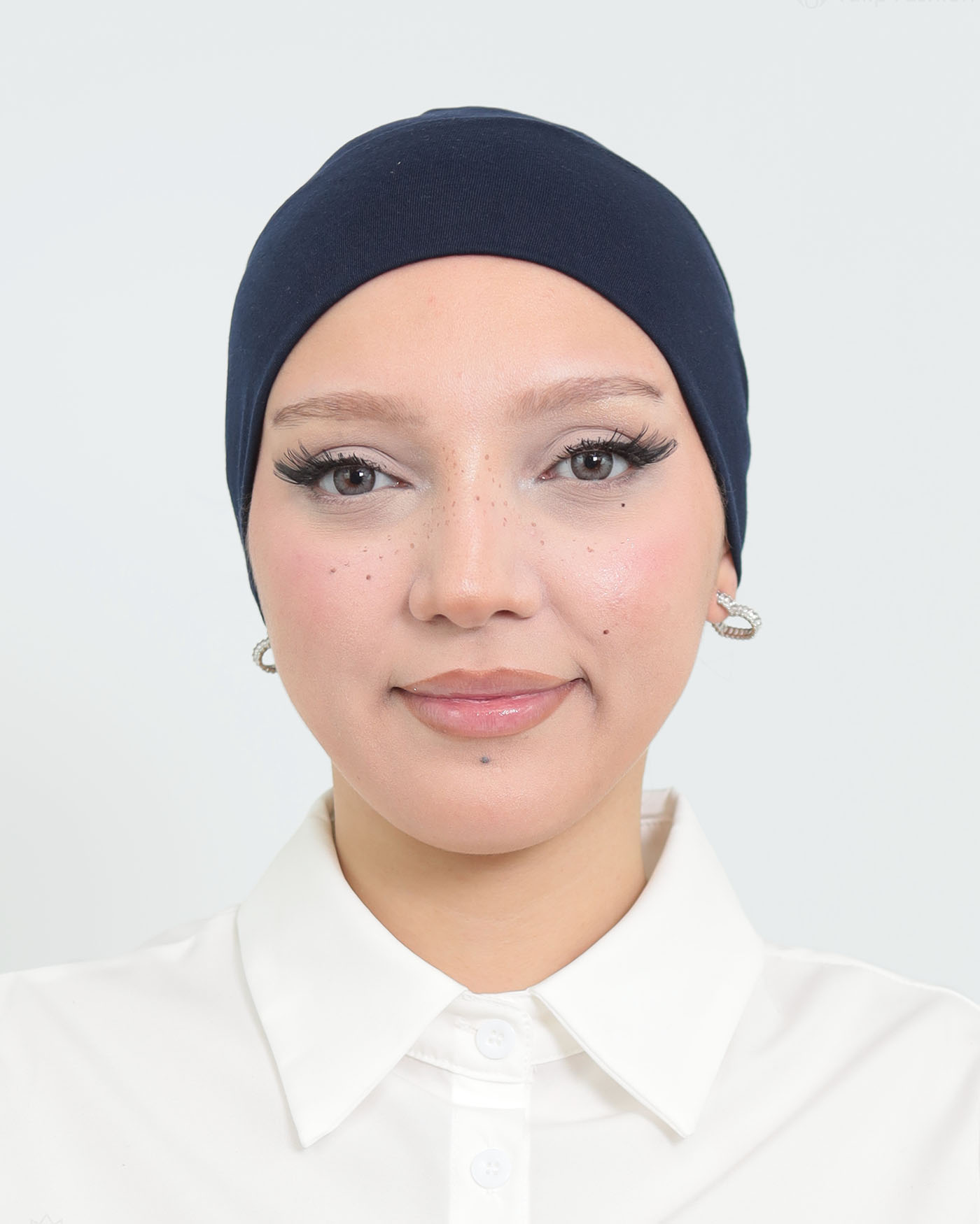 Cap - Stretch Jersey - Midnight Blue - 2