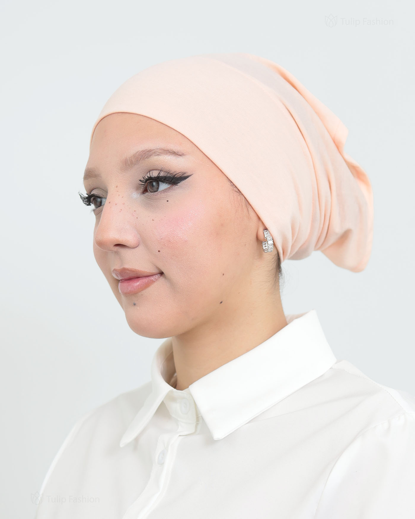 Cap - Stretch Jersey - Blush
