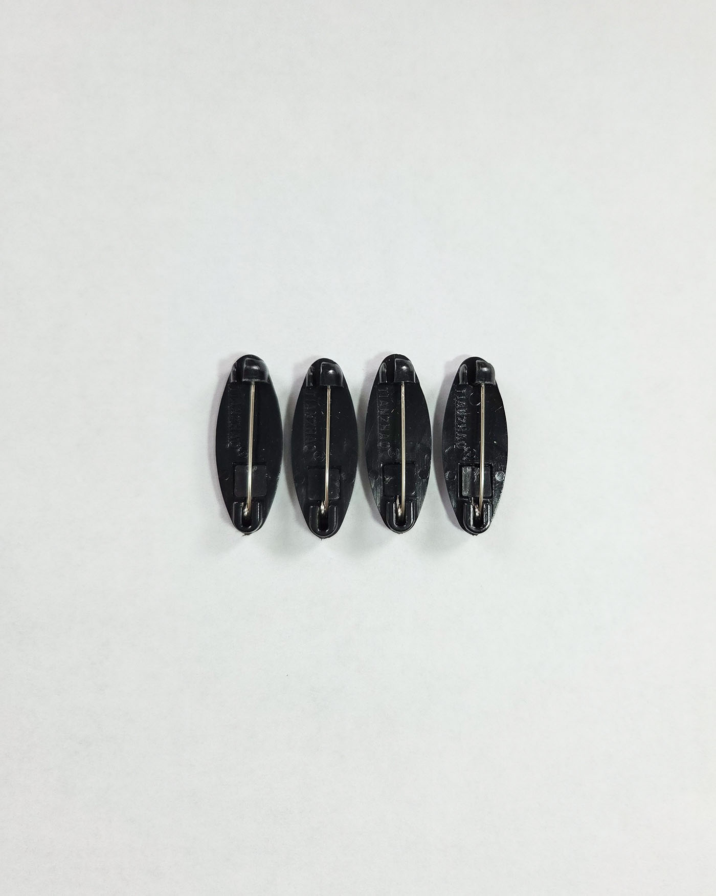 Hijab Pins 4pcs - Black - 2