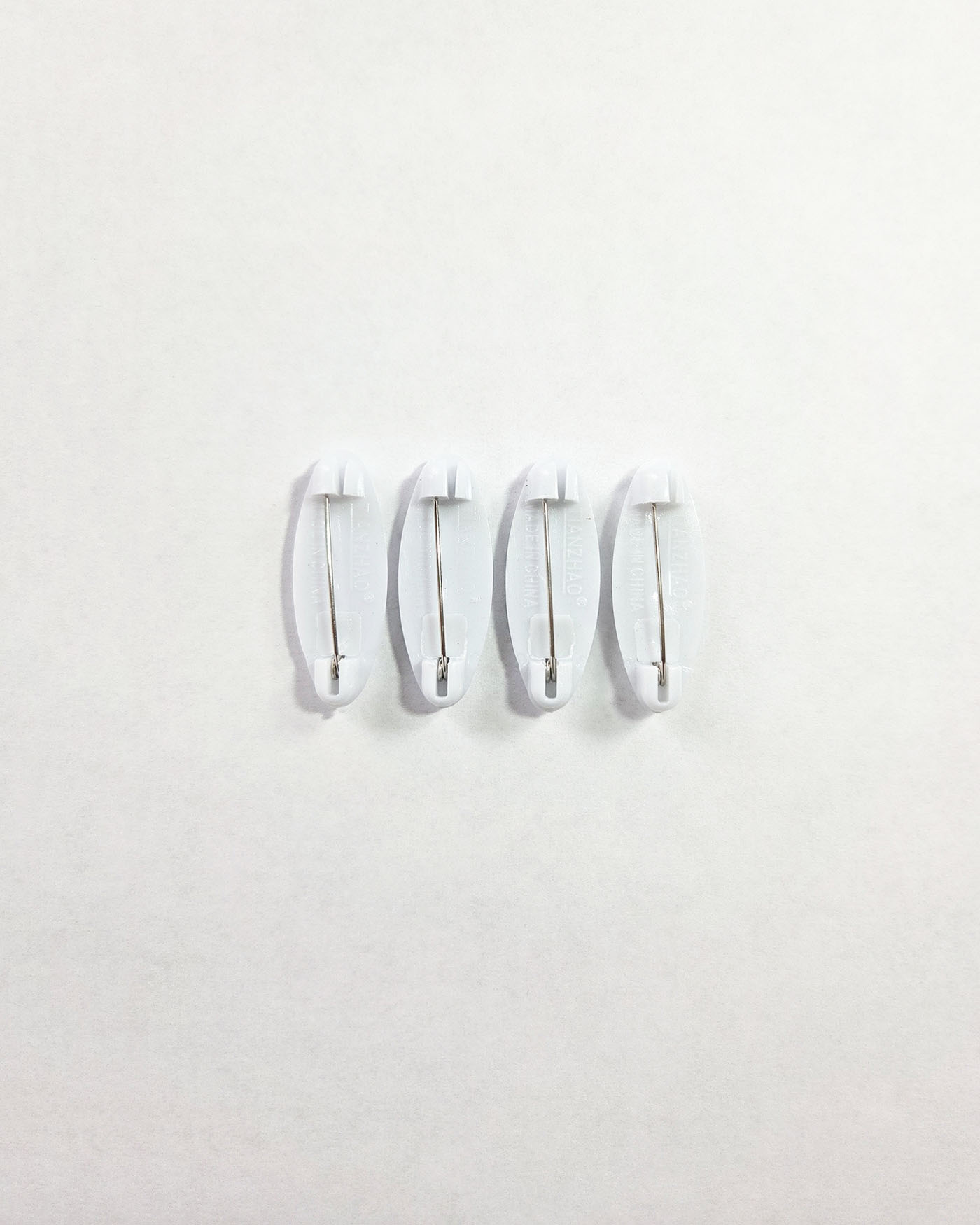 Hijab pins 4pcs - White - 2