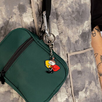 Lilla My biter nyckelring i metall 