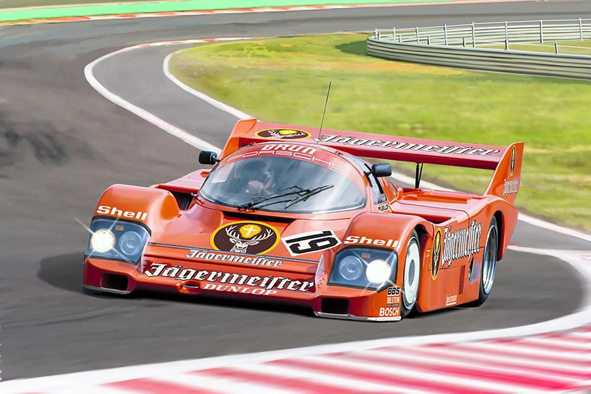 Porsche 956 Jägermeister 1/24 - 2